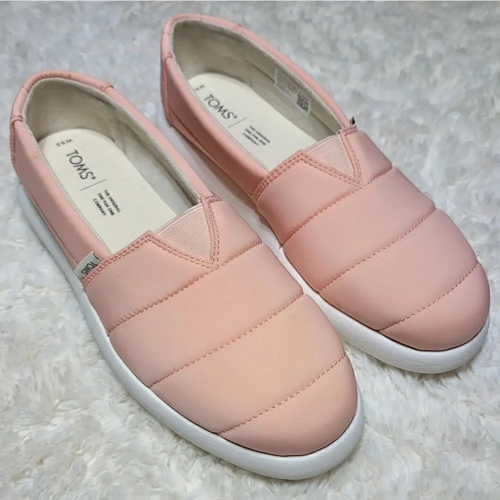 TOMS Dusty Pink Alpargata Mallow Slip On Casual Shoes